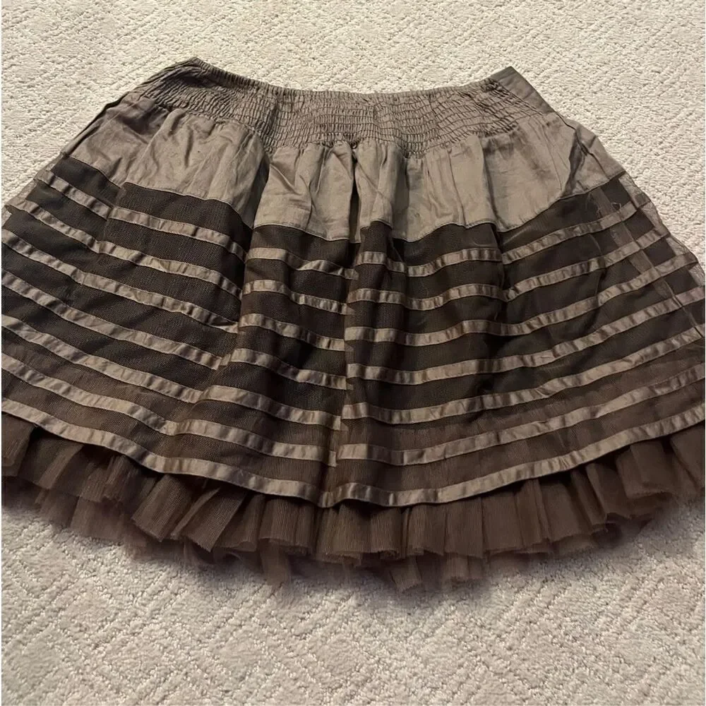 Anthropologie Atmosphere Mini Skirt